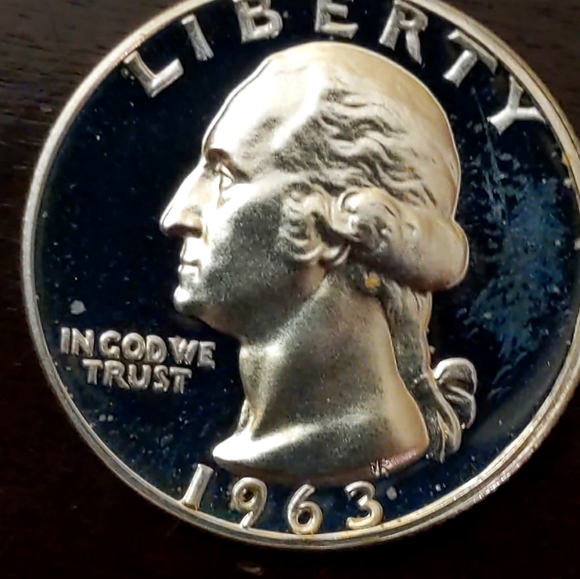 1963 Proof Quarter - Picture 1 of 2